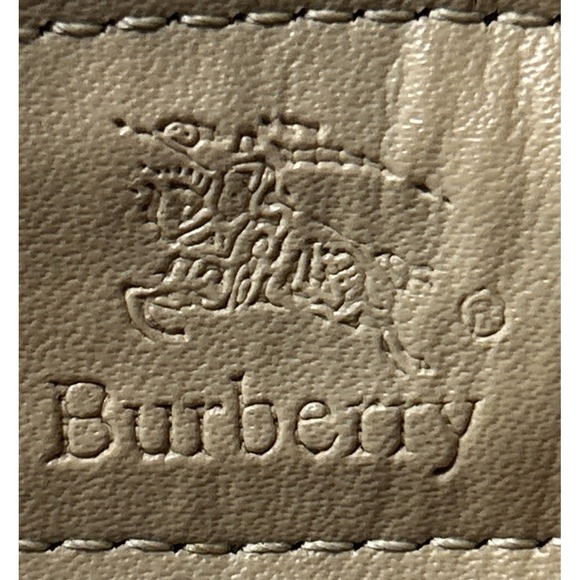 BURBERRY Canvas Belt Nova Check Plaid Made in Italy D-Ring Size 32 See Pics main image 7